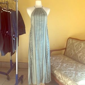 O’Neil seafoam green maxi summer dress